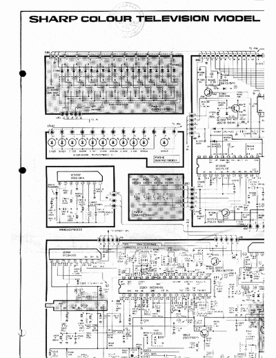 SHARP DV-1600G schematics